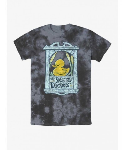 Disney Tangled Snuggly Duckling Tie-Dye T-Shirt $9.32 T-Shirts