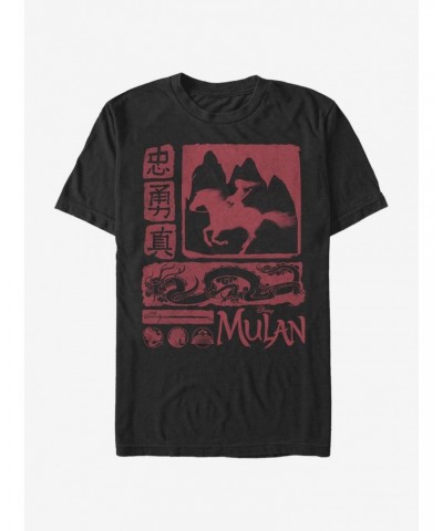 Disney Mulan Mulan Block T-Shirt $7.65 T-Shirts