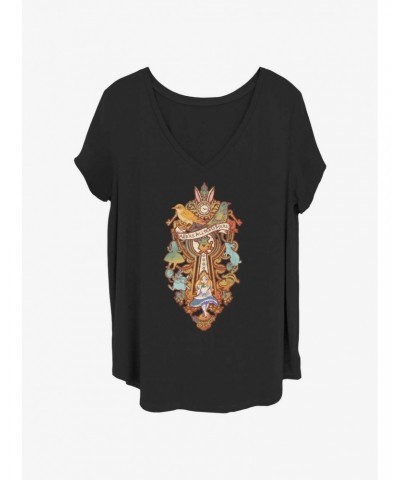 Disney Alice In Wonderland Madness Girls T-Shirt Plus Size $10.98 T-Shirts