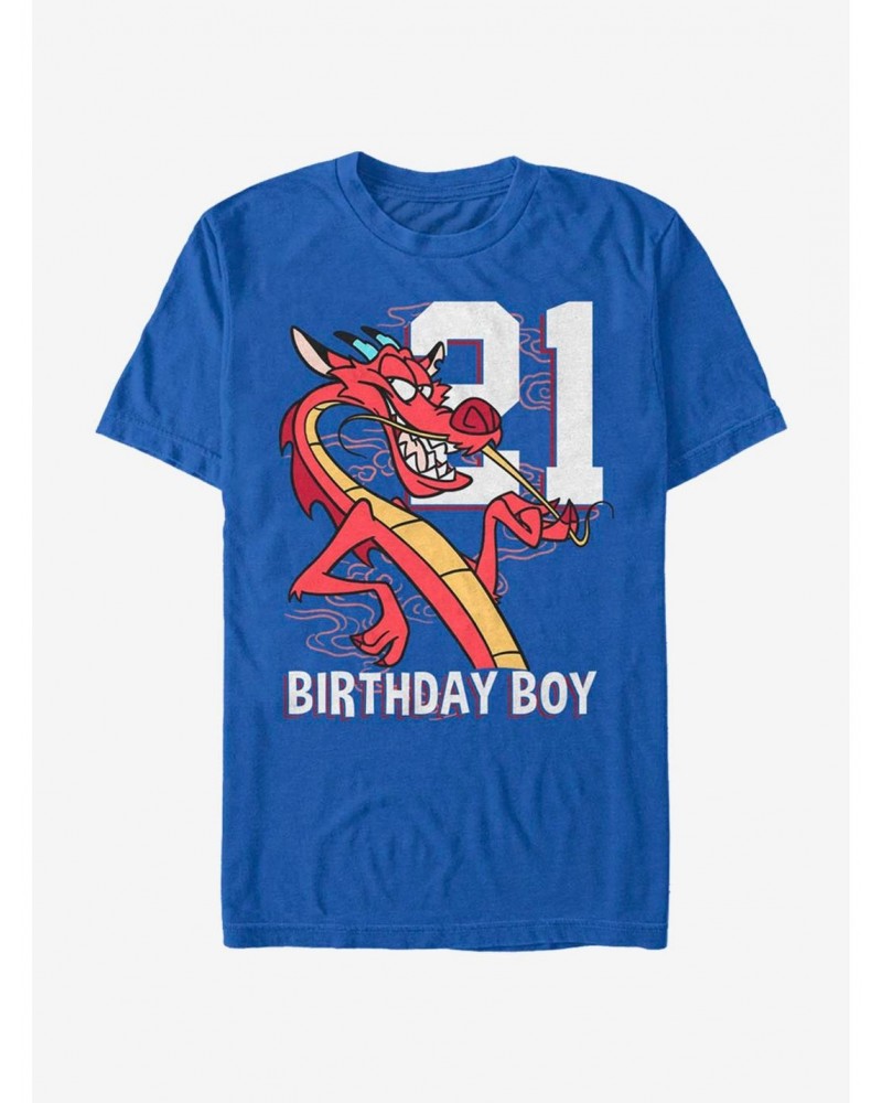 Disney Mulan Mushu Twenty-One T-Shirt $10.76 T-Shirts