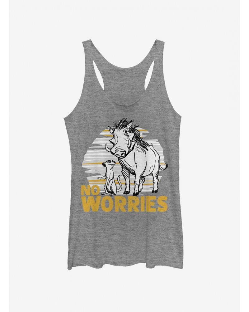 Disney The Lion King 2019 No Worries Club Girls Tank $9.58 Tanks