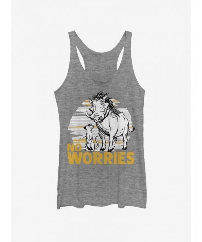 Disney The Lion King 2019 No Worries Club Girls Tank $9.58 Tanks