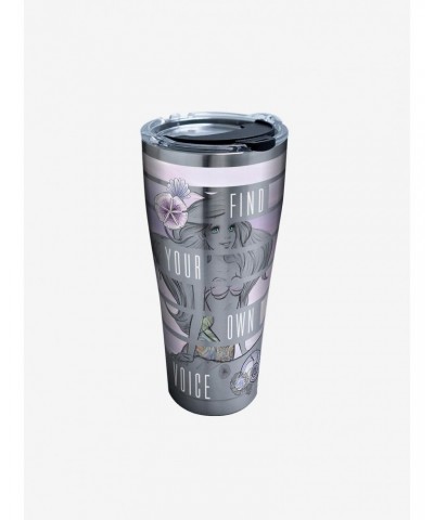 Disney Little Mermaid Find Your Voice 30oz Stainless Steel Tumbler With Lid $17.96 Tumblers