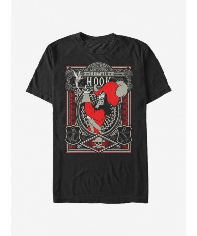 Disney Peter Pan Hook Poster T-Shirt $8.84 T-Shirts