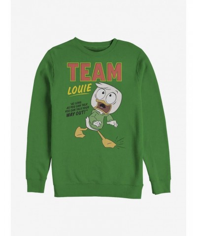 Disney Ducktales Team Louie Crew Sweatshirt $11.44 Sweatshirts