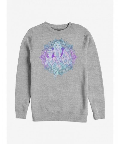 Disney Princess Simple Art Crew Sweatshirt $11.81 Sweatshirts