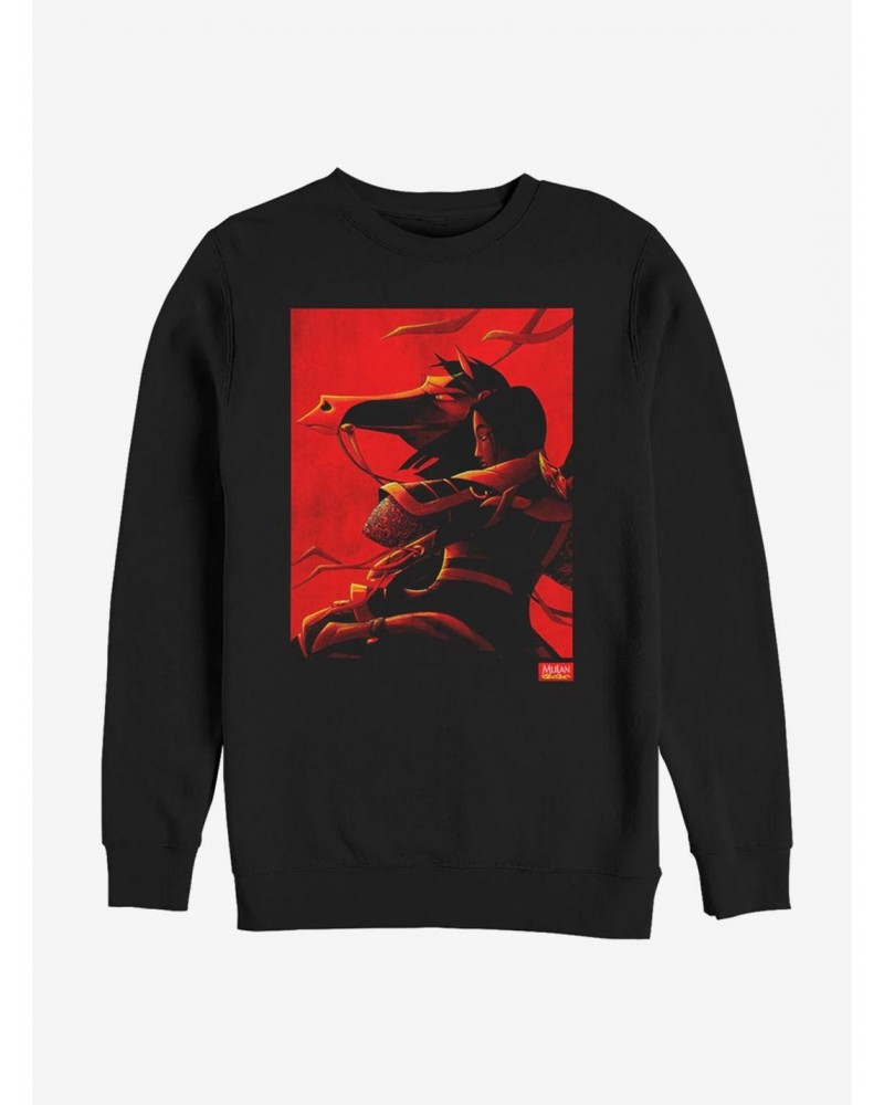 Disney Mulan Poster Sweatshirt $11.44 Sweatshirts