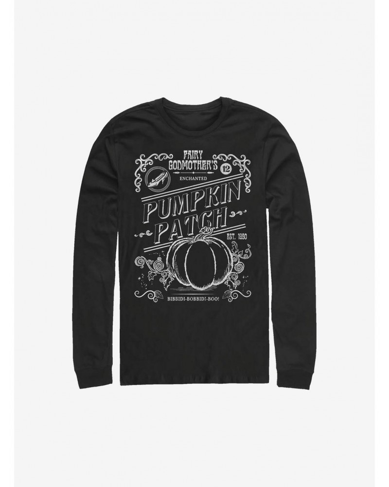 Disney Cinderella Midnight Pumpkin Patch Long-Sleeve T-Shirt $14.48 T-Shirts