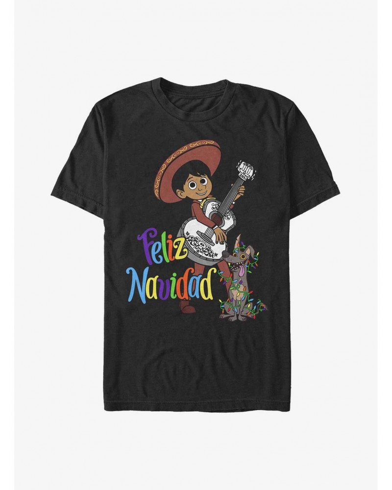 Disney Pixar Coco Coco Feliz Navidad T-Shirt $11.23 T-Shirts