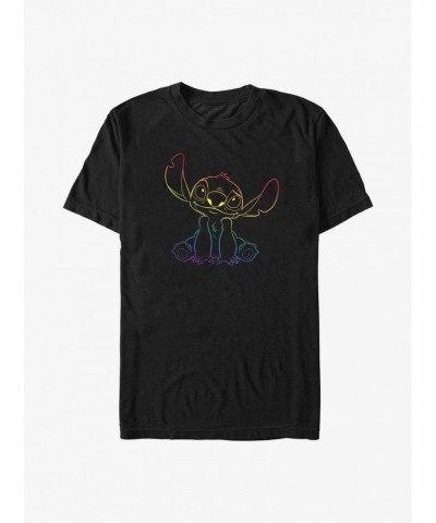 Disney Lilo & Stitch Pride Stitch Big & Tall T-Shirt $8.97 T-Shirts