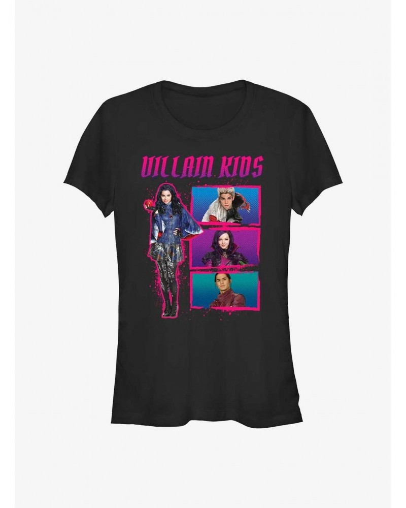 Disney Descendants Villian Kids Box Up Girls T-Shirt $8.22 T-Shirts