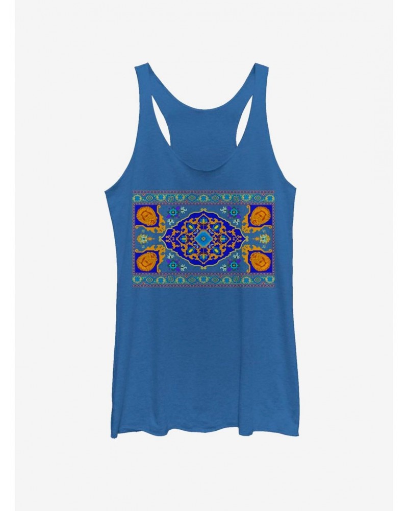 Disney Aladdin 2019 Magic Carpet Panel Print Girls Tank $8.03 Tanks