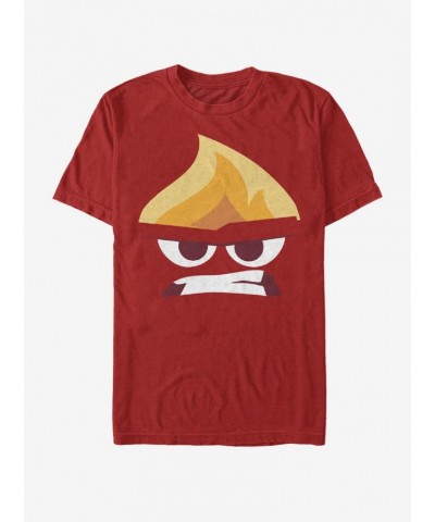 Disney Pixar Inside Out Angry Face T-Shirt $11.47 T-Shirts