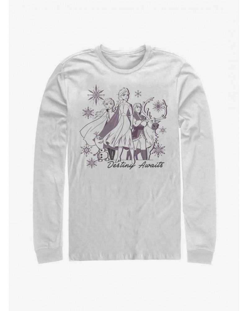 Disney Frozen 2 Destiny Awaits Long-Sleeve T-Shirt $11.52 T-Shirts