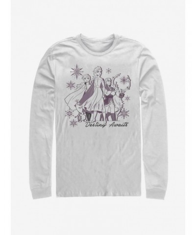 Disney Frozen 2 Destiny Awaits Long-Sleeve T-Shirt $11.52 T-Shirts