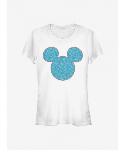 Disney Mickey Mouse Mickey Americana Paisley Girls T-Shirt $11.45 T-Shirts