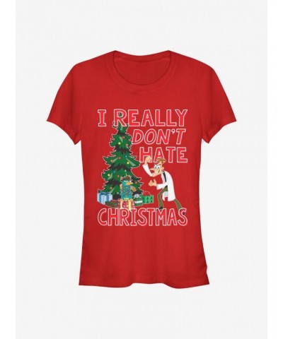 Disney Phineas And Ferb Doof Christmas Girls T-Shirt $11.70 T-Shirts