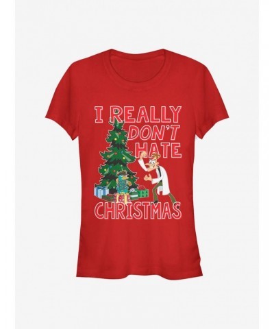 Disney Phineas And Ferb Doof Christmas Girls T-Shirt $11.70 T-Shirts