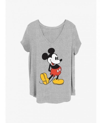 Disney Mickey Mouse Classic Mickey Girls T-Shirt Plus Size $12.43 T-Shirts