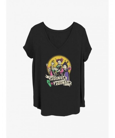 Disney Hocus Pocus Sanderson Sisters Girls T-Shirt Plus Size $13.29 T-Shirts