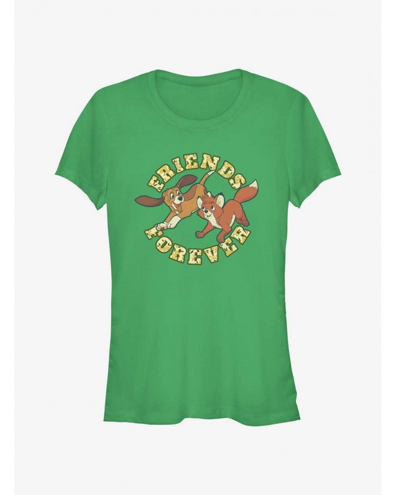 Disney The Fox and the Hound Friends Forever Girls T-Shirt $8.47 T-Shirts