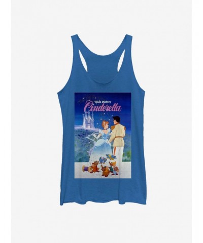 Disney Cinderella Classic Cinderella Poster Girls Tank $9.84 Tanks