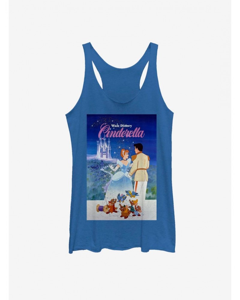 Disney Cinderella Classic Cinderella Poster Girls Tank $9.84 Tanks