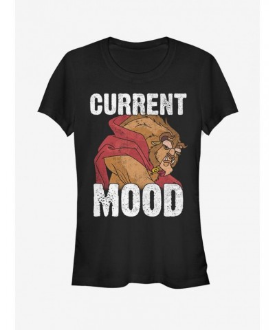 Disney Beauty And The Beast Current Mood Girls T-Shirt $11.70 T-Shirts