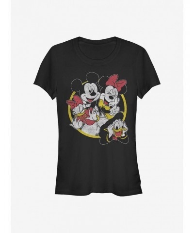 Disney Mickey Mouse Disney Mickey Mouse Group Girls T-Shirt $11.45 T-Shirts