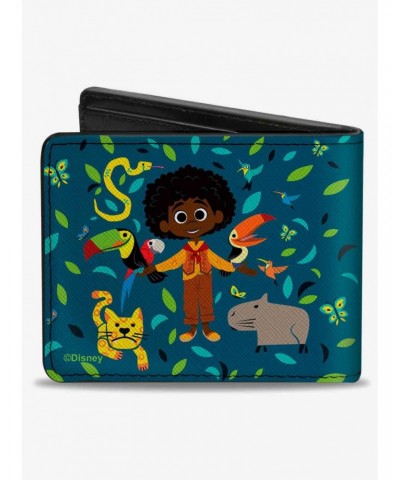 Disney Encanto Antonio and Animals Pose Bifold Wallet $8.78 Wallets