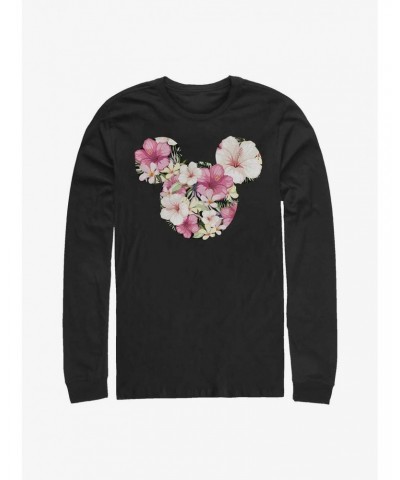 Disney Mickey Mouse Tropical Mouse Long-Sleeve T-Shirt $12.17 T-Shirts