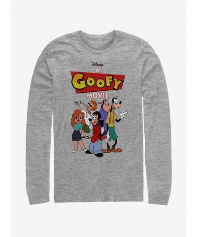 Disney A Goofy Movie Logo Group Long-Sleeve T-Shirt $12.83 T-Shirts