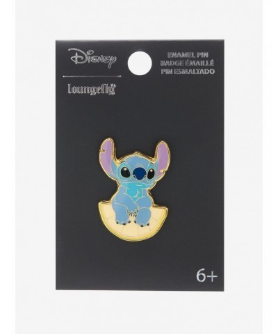 Loungefly Disney Lilo & Stitch Lemon Enamel Pin $4.75 Pins