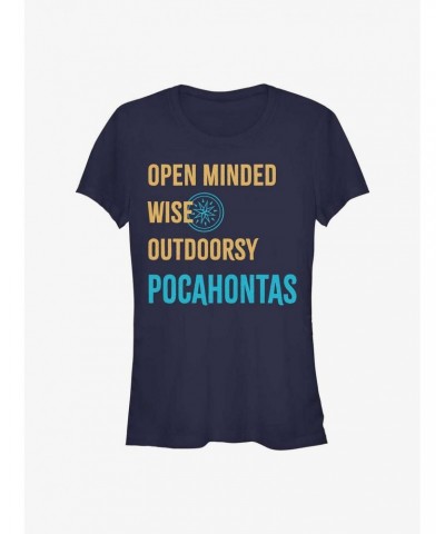 Disney Pocahontas List Girls T-Shirt $7.72 T-Shirts