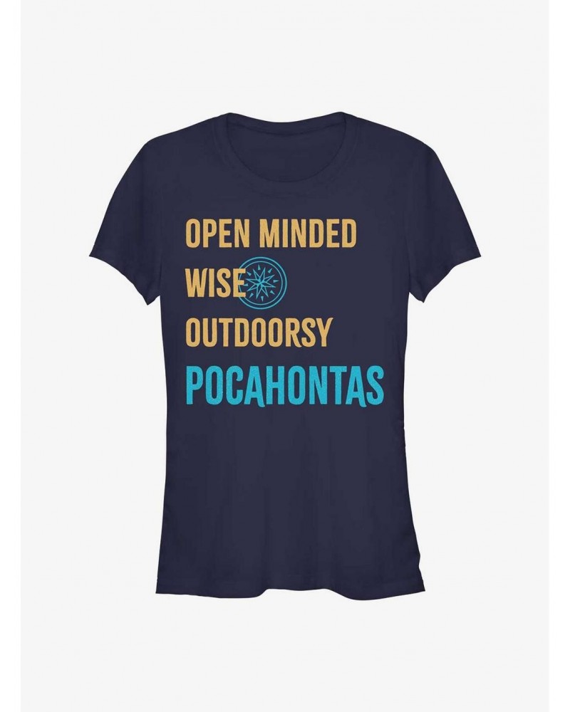 Disney Pocahontas List Girls T-Shirt $7.72 T-Shirts