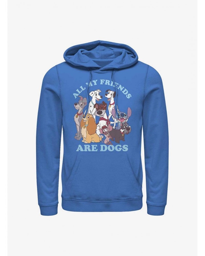 Disney All My Friends Are Dogs Hoodie $15.27 Hoodies