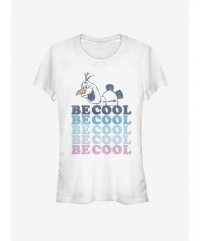 Disney Frozen 2 Olaf Be Cool Girls T-Shirt $9.71 T-Shirts