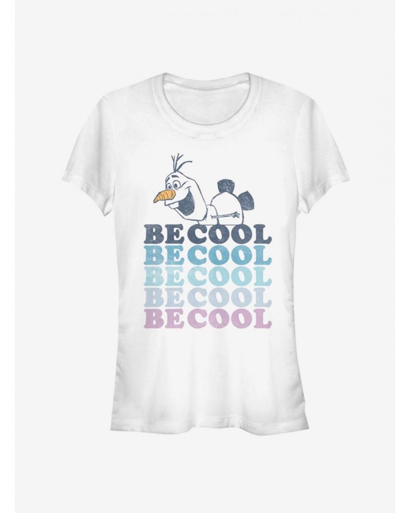 Disney Frozen 2 Olaf Be Cool Girls T-Shirt $9.71 T-Shirts