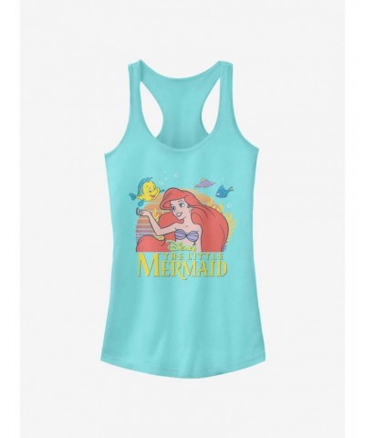 Disney Little Mermaid Title Girls Tank $12.20 Tanks