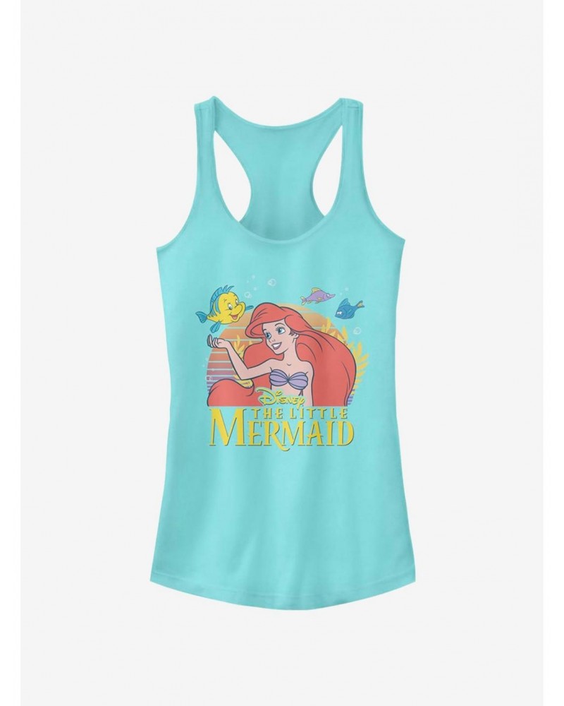 Disney Little Mermaid Title Girls Tank $12.20 Tanks