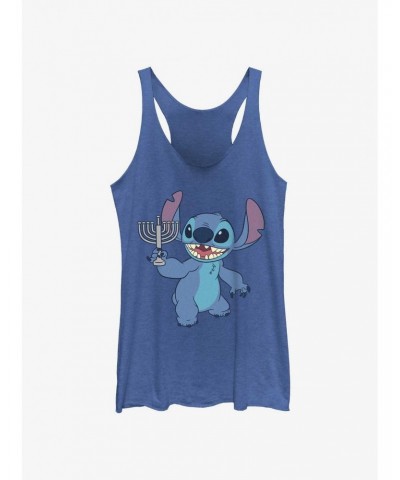 Disney Lilo & Stitch Hanukkah Menorah Girls Tank $8.81 Tanks