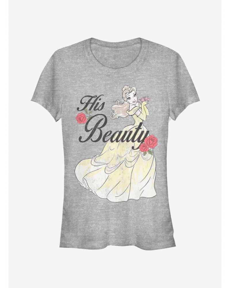 Disney Beauty And The Beast His Beauty Girls T-Shirt $9.71 T-Shirts