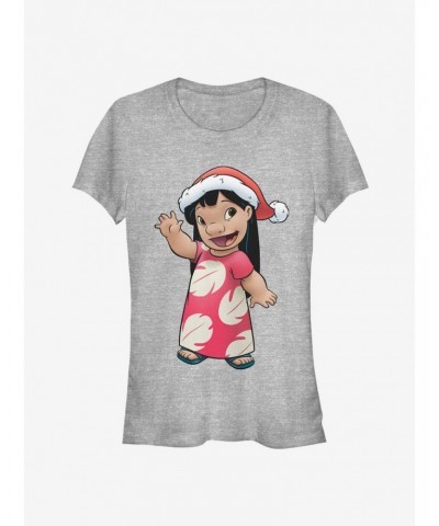 Disney Lilo & Stitch Christmas Lilo Girls T-Shirt $9.46 T-Shirts