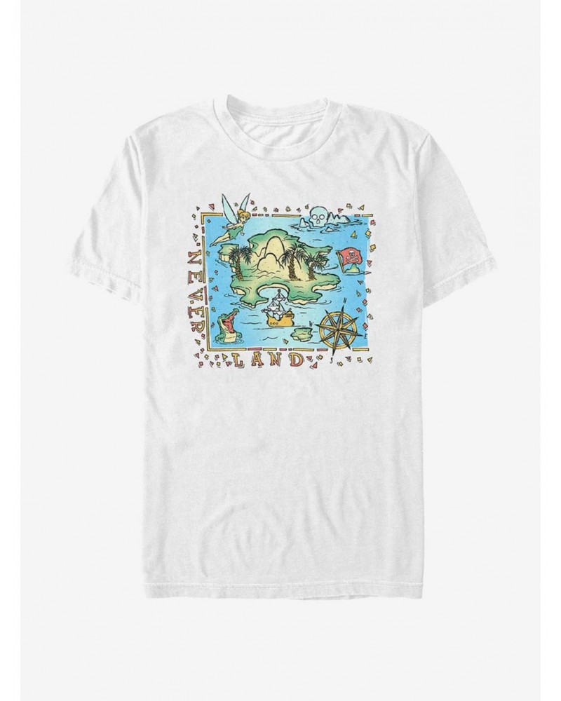 Disney Peter Pan Never Land Coast T-Shirt $8.84 T-Shirts