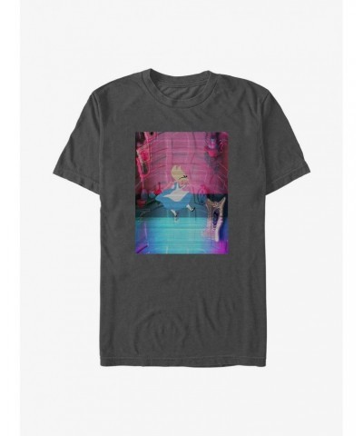 Disney Alice In Wonderland Glitchy Wonder T-Shirt $8.84 T-Shirts