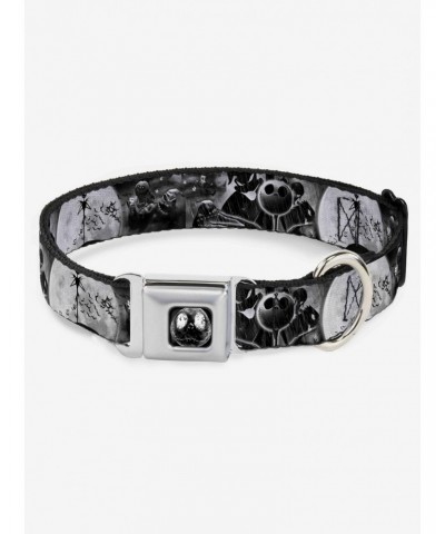 Disney Nightmare Before Christmas Oogie Boogie Scenes Seatbelt Buckle Dog Collar $9.21 Pet Collars